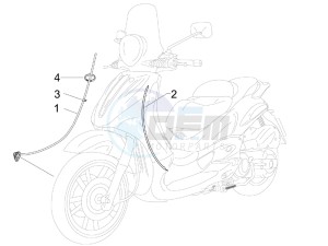 Beverly 500 Tourer (USA) USA drawing Transmissions