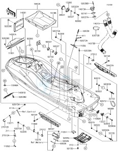 JET_SKI_ULTRA_310LX JT1500MFF EU drawing Hull