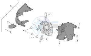 Scarabeo 50 Di-Tech drawing Cilinder head