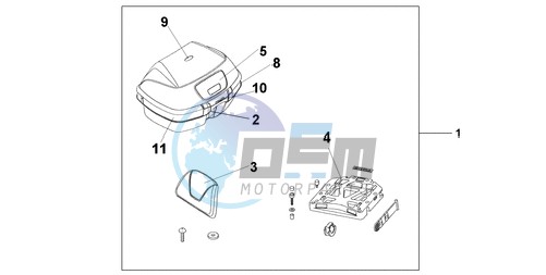 TOP BOX 45L