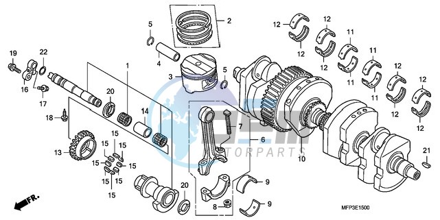 CRANKSHAFT/PISTON