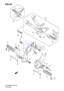 SV1000 (E2) drawing FOOTREST