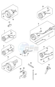 DF 25A drawing Meter Remote Control