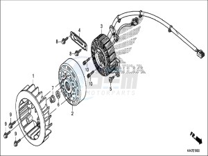 NSC110MPDH UK - (E) drawing A.C.G. STARTER