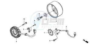 FJS400D SILVER WING drawing GENERATOR