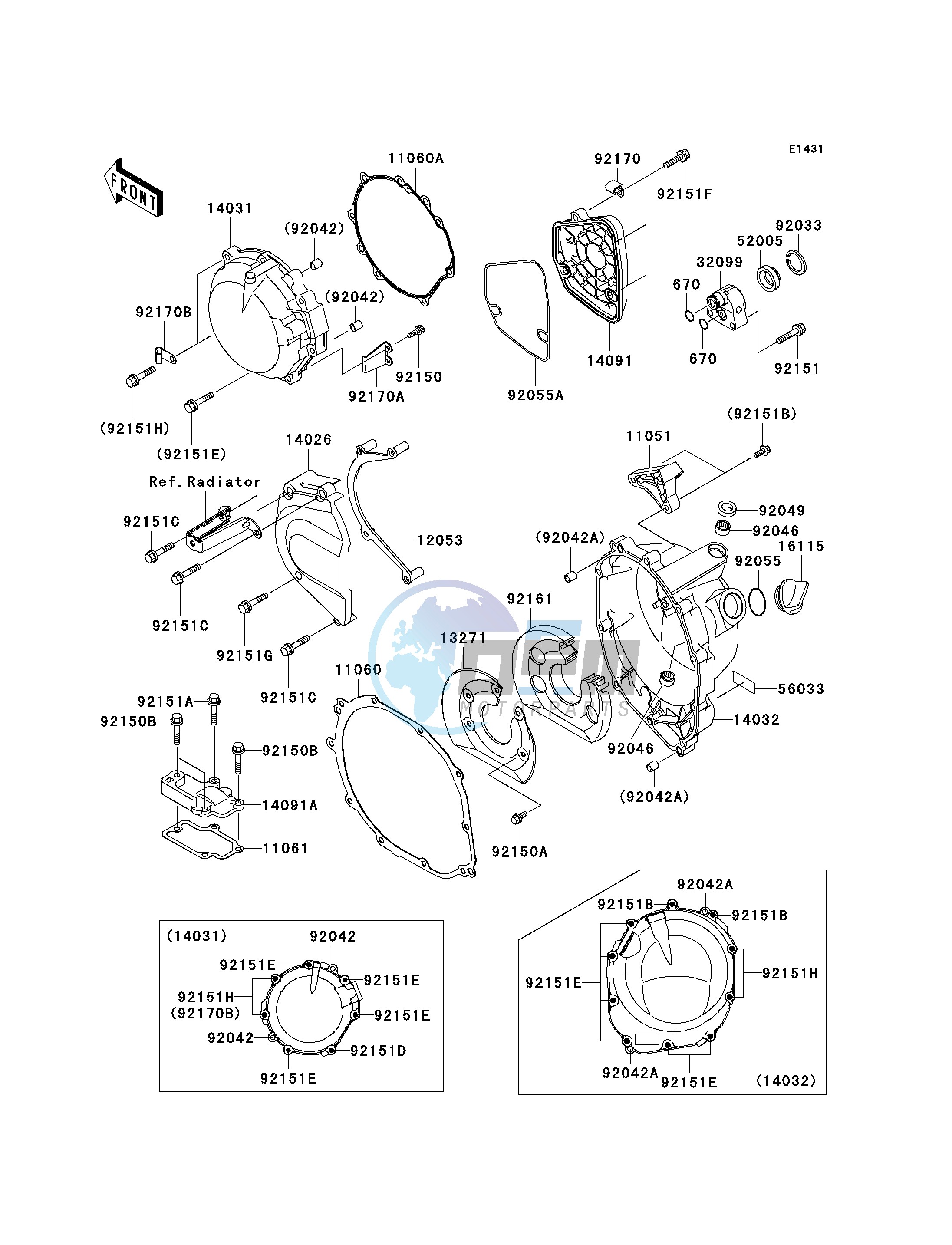 ENGINE COVER-- S- -