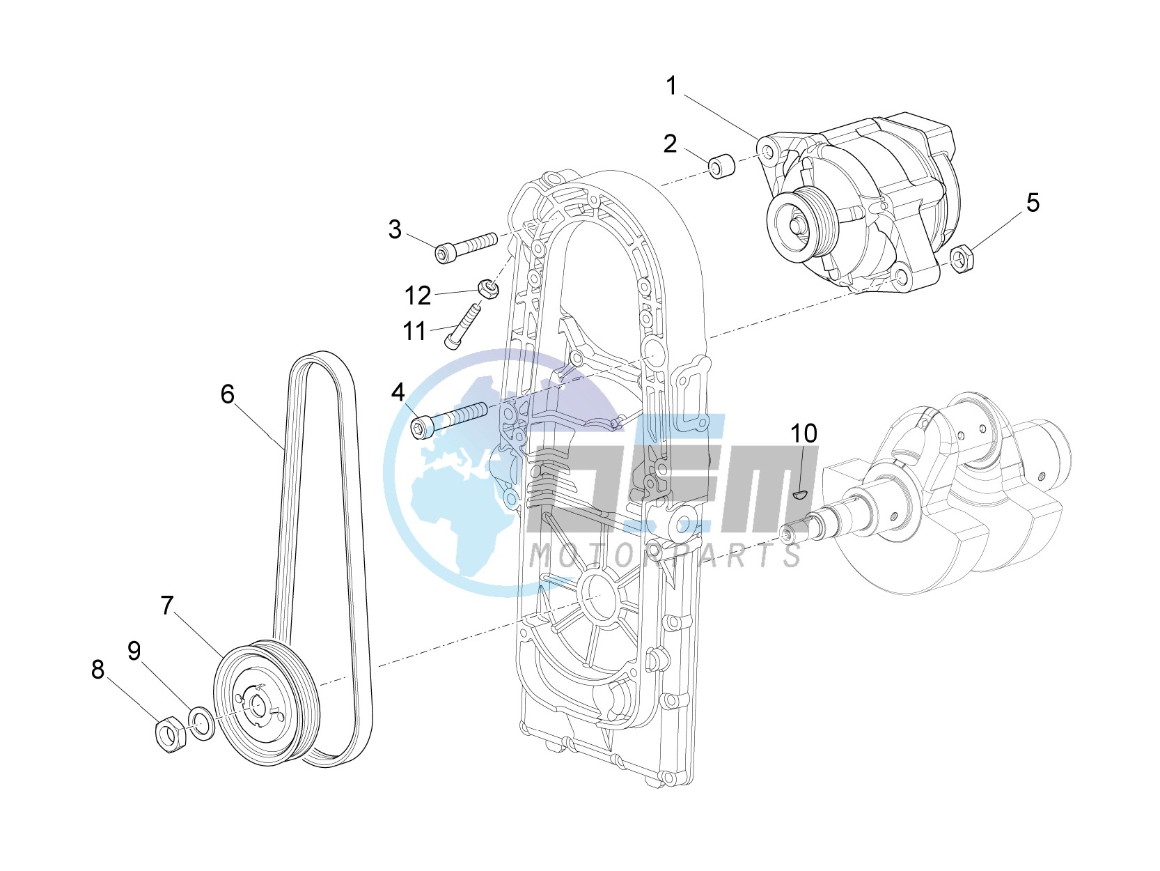 Cdi magneto assy / Ignition unit