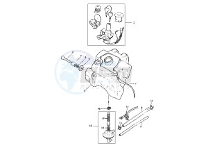 YQ AEROX R 50 drawing FUEL TANK