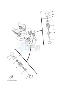 MT07A MT-07 ABS 700 (1XB5 1XB7) drawing VALVE