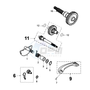 FIGHT WRCLX EU drawing DRIVE SHAFTS / KICKSTARTER