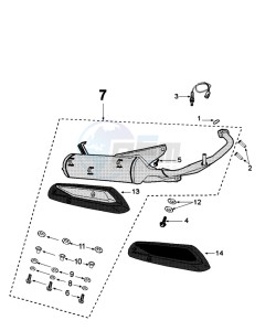 TWEET A YO N drawing EXHAUST SYSTEM