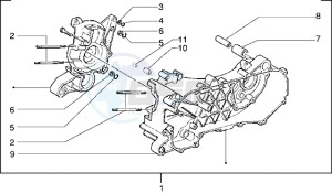 Diesis 50 drawing Crankcase