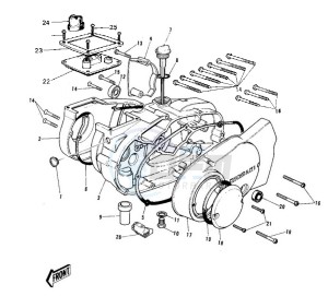 G3 SS A (-A) 90 drawing ENGINE COVERS -- EXCEPT G3SS-C- - -- 69-73- -