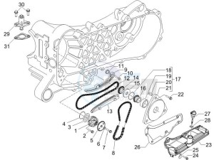 Fly 50 4t drawing Oil pump