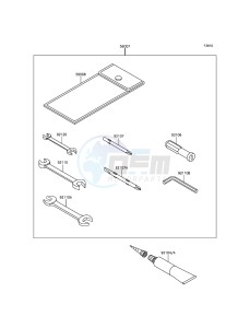 VULCAN_1700_VOYAGER_ABS VN1700BGF GB XX (EU ME A(FRICA) drawing Owner's Tools