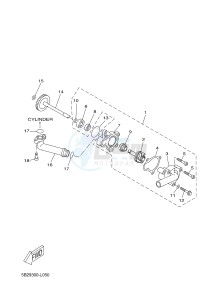 YP125RA (ABS) X-MAX 250 X-MAX 250 (1YS6 1YS6 1YS6) drawing WATER PUMP