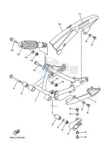 TT-R50E (BEG7) drawing REAR ARM & SUSPENSION