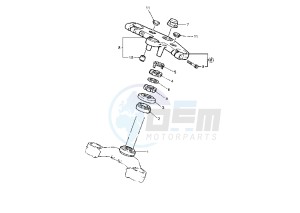 FZR 1000 drawing STEERING