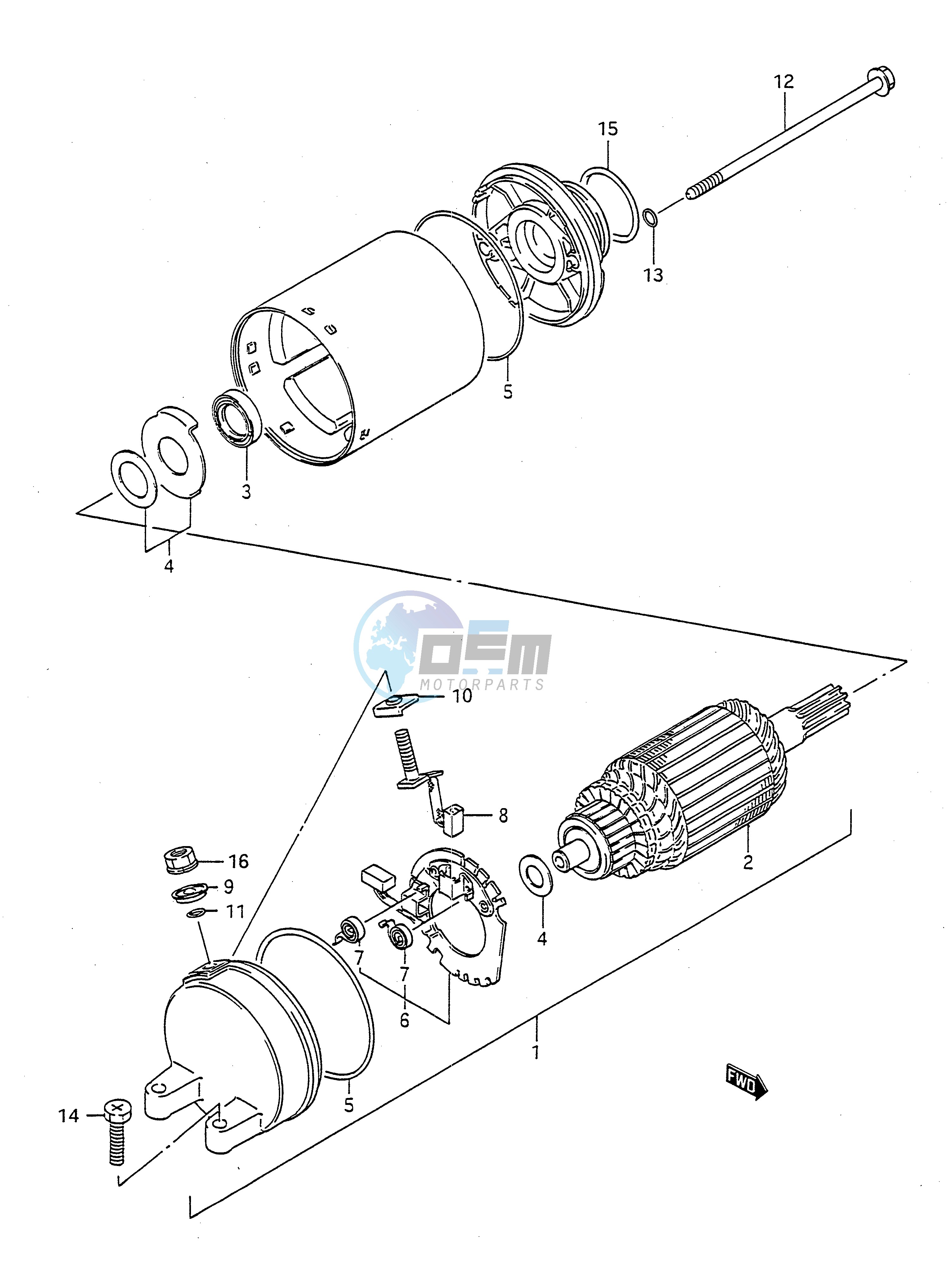 STARTING MOTOR