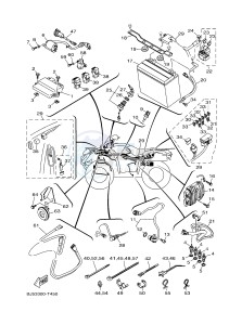 YFM450FWB YFM45KDHJ KODIAK 450 (BJ56) drawing ELECTRICAL 1