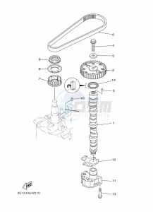 F50HETL drawing OIL-PUMP