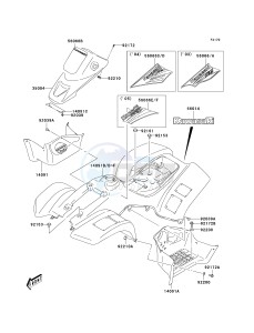 KSF 50 A [KFX50] (A1-A3) [KFX50] drawing FENDERS