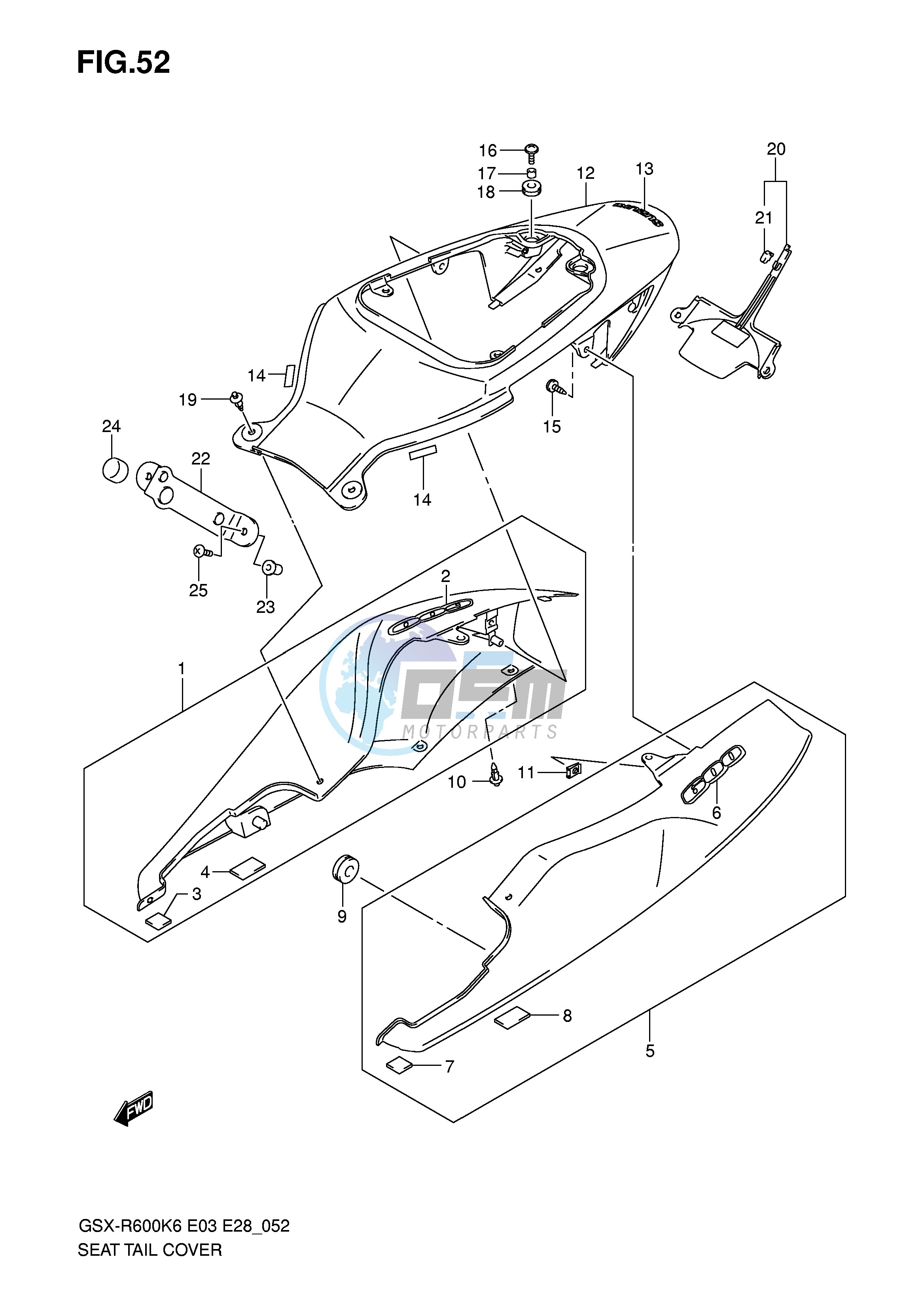 SEAT TAIL COVER