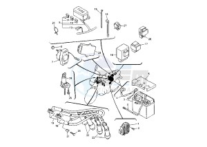 XJ S DIVERSION 600 drawing BATTERY