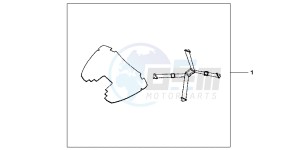 VFR1200FDD VFR1200F Dual Clutch UK - (E) drawing N/A