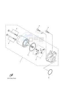 GPD150A GPD150-A NMAX 150 (BV41) drawing STARTING MOTOR