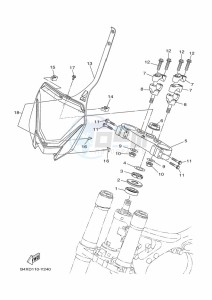 YZ250 (BCRD) drawing STEERING