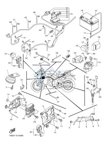 YZF-R1D 1000 (1KBV) drawing ELECTRICAL 2