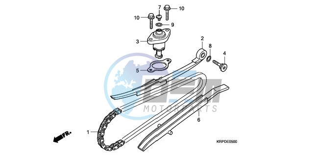 CAM CHAIN/TENSIONER