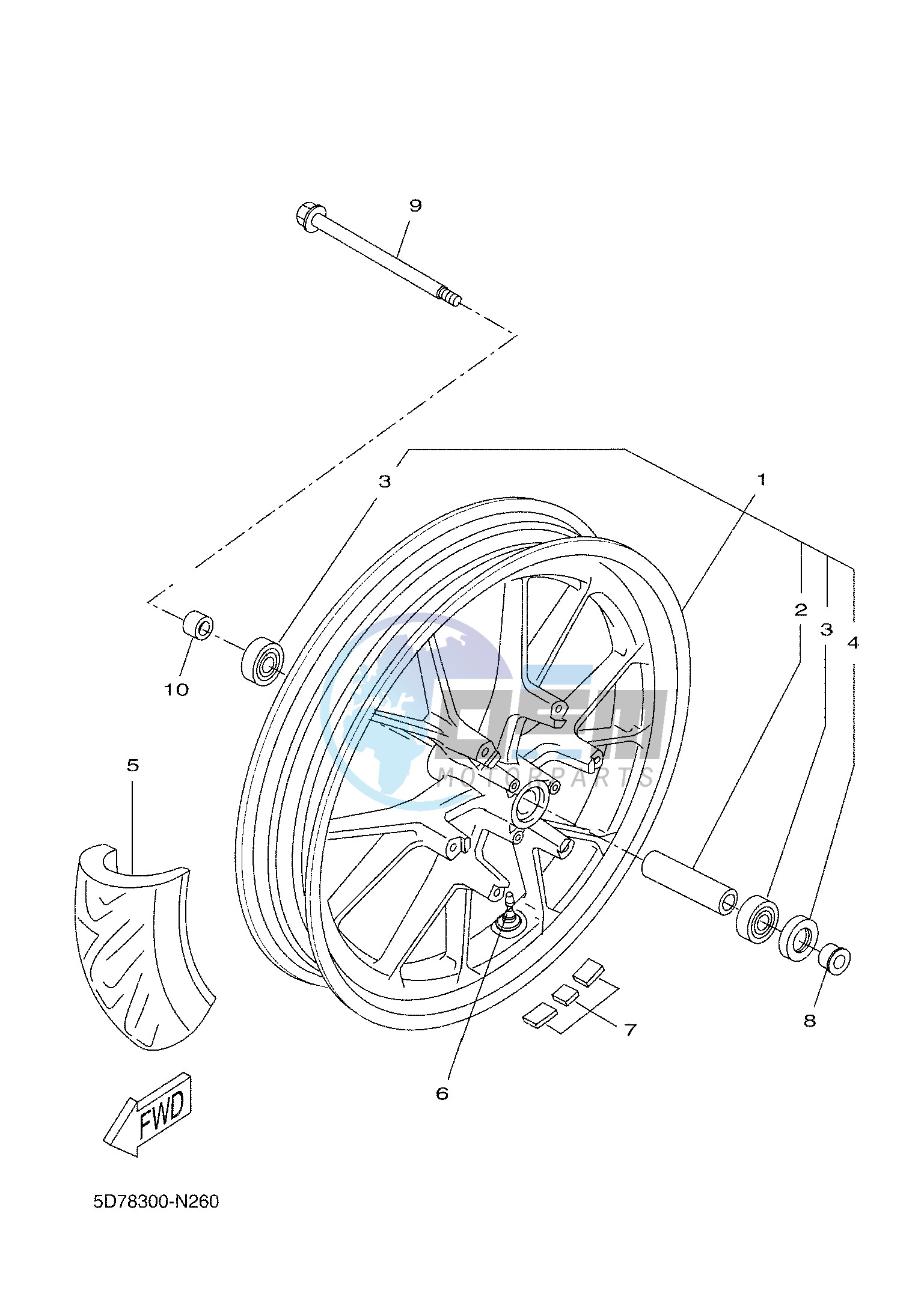 FRONT WHEEL