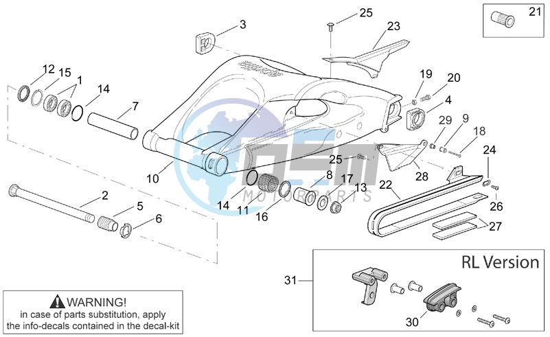 Swing arm