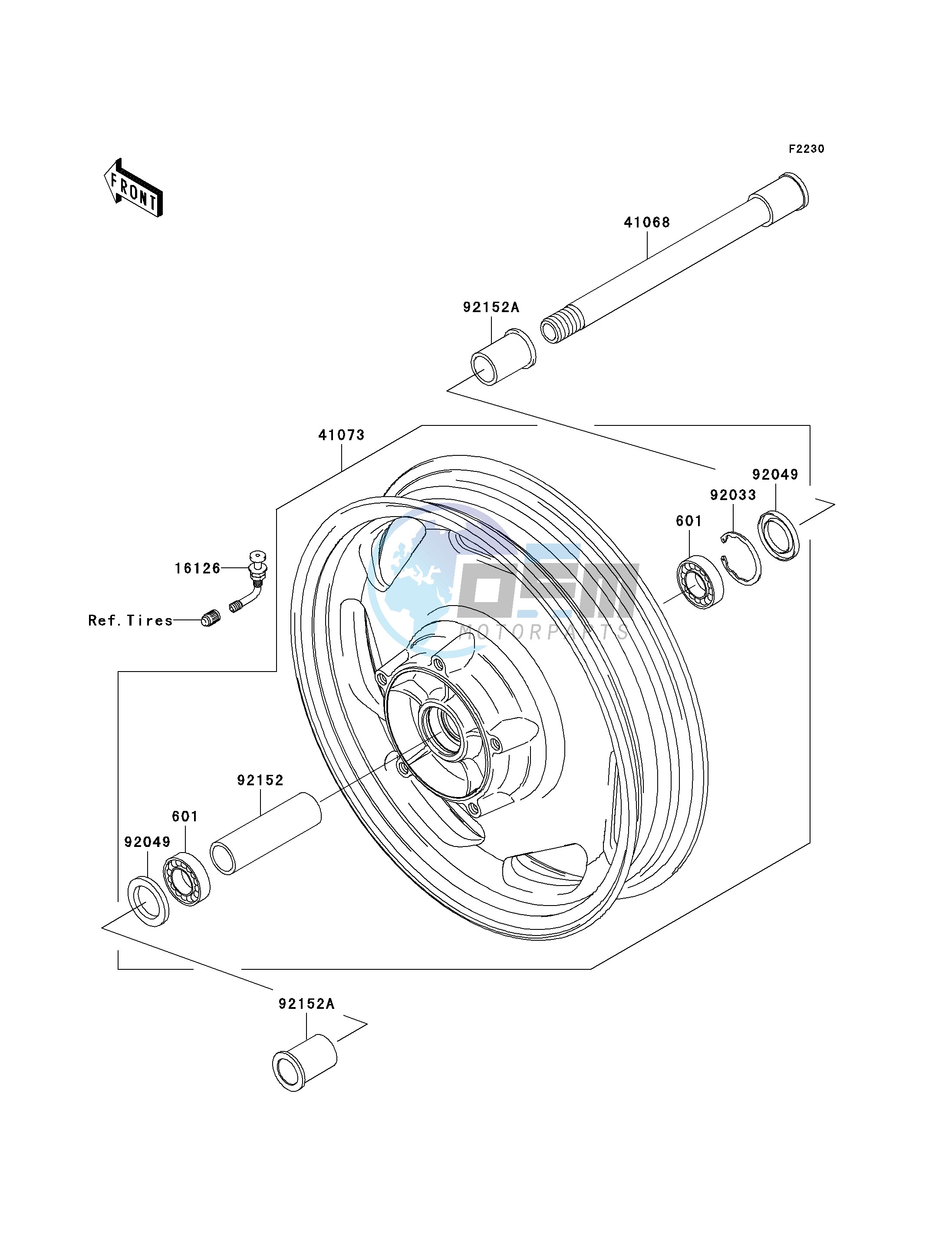 FRONT WHEEL