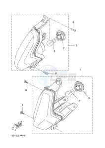 YP125R X-MAX125 (2DM7 2DM7) drawing FLASHER LIGHT