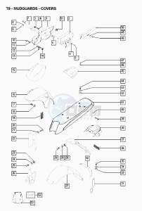 FUNTASTIC_45kmh_K8-L0 50 K8-L0 drawing Mudguards-covers