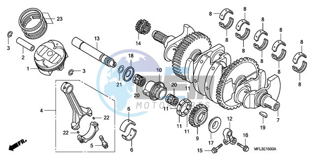 CRANKSHAFT/PISTON