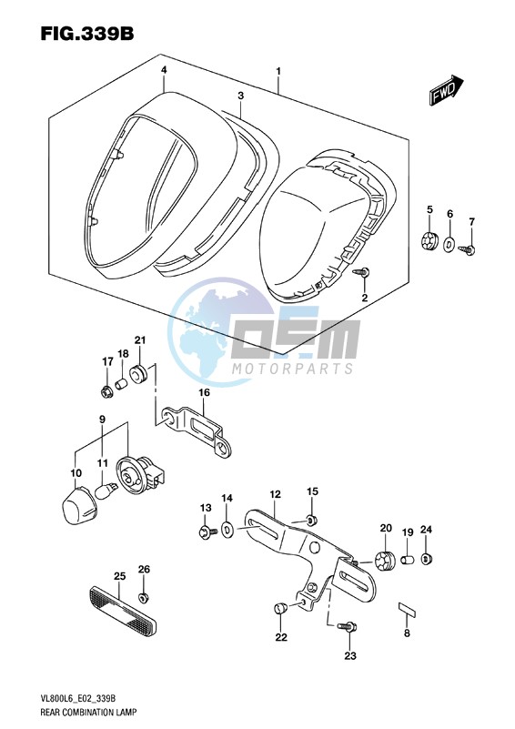 REAR COMBINATION LAMP