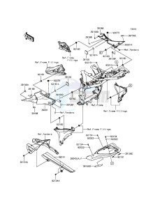 Z800 ZR800CFF UF (UK FA) XX (EU ME A(FRICA) drawing Side Covers/Chain Cover