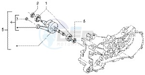 DNA GP EXPERIENCE 50 drawing Crankshaft