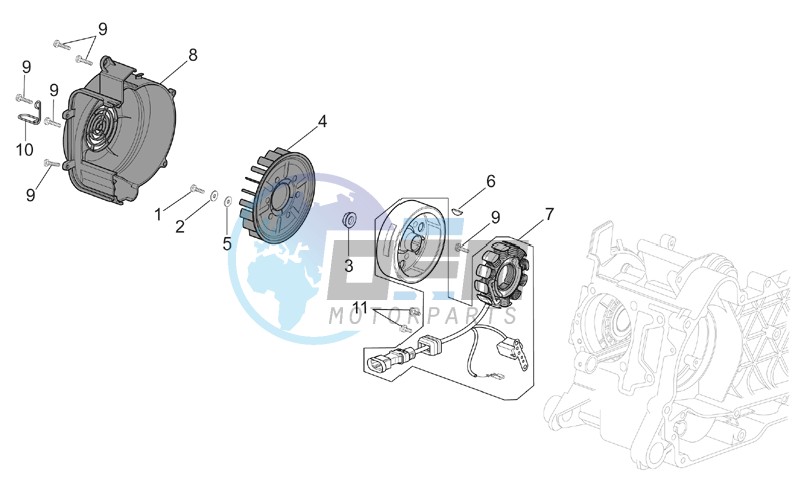 Cdi magneto assy