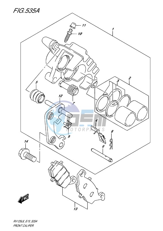 FRONT CALIPER