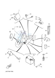 YN50FU NEO'S 4 UBS (2ACH) drawing ELECTRICAL 2