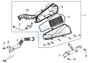 CELLO 50 drawing AIRFILTER