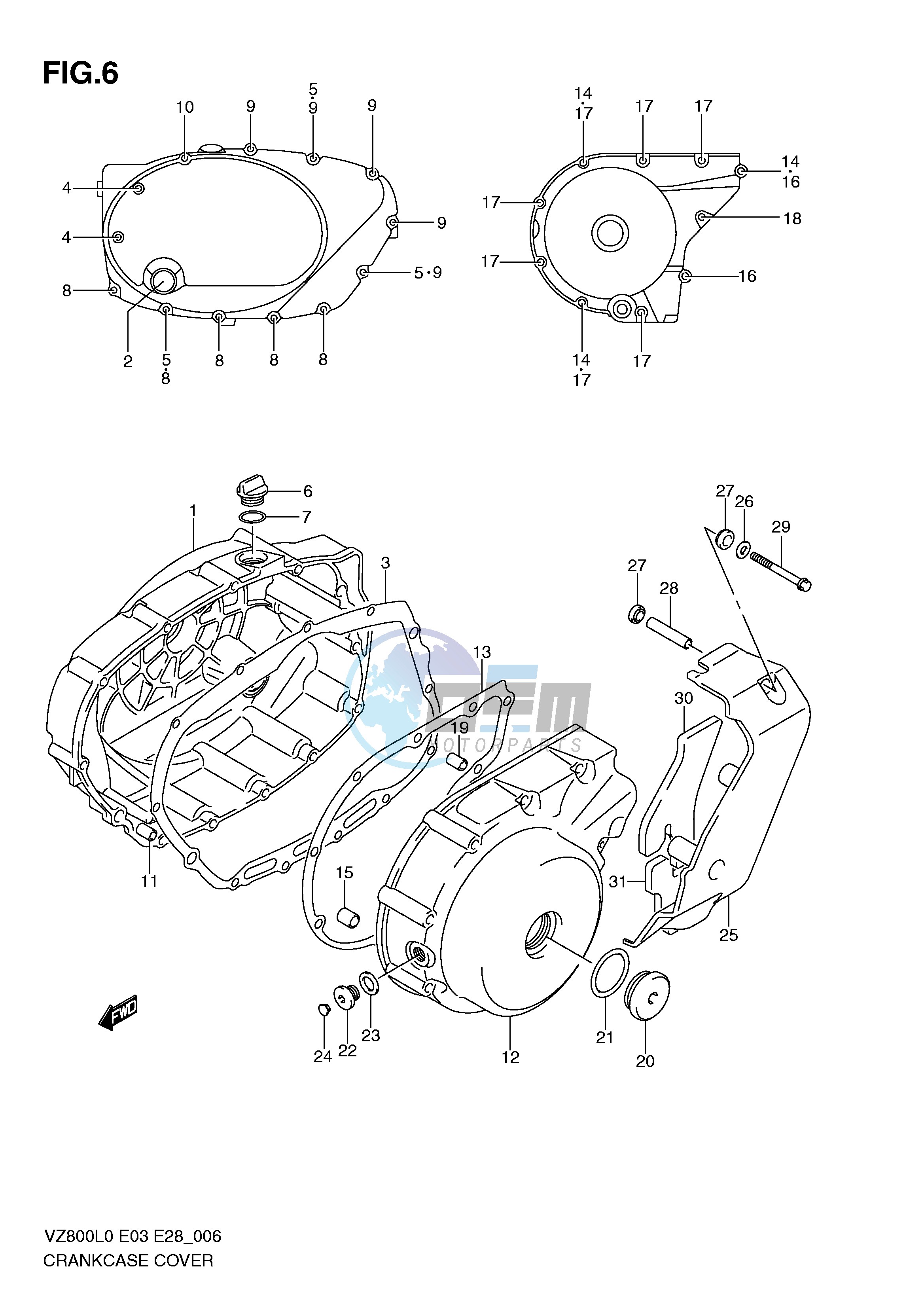 CRANKCASE COVER