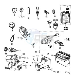 TKR 2 E drawing ELECTRIC EQUIPMENT