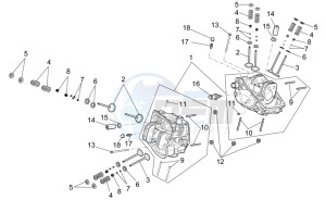 NA Mana 850 drawing Cylinder head - valves