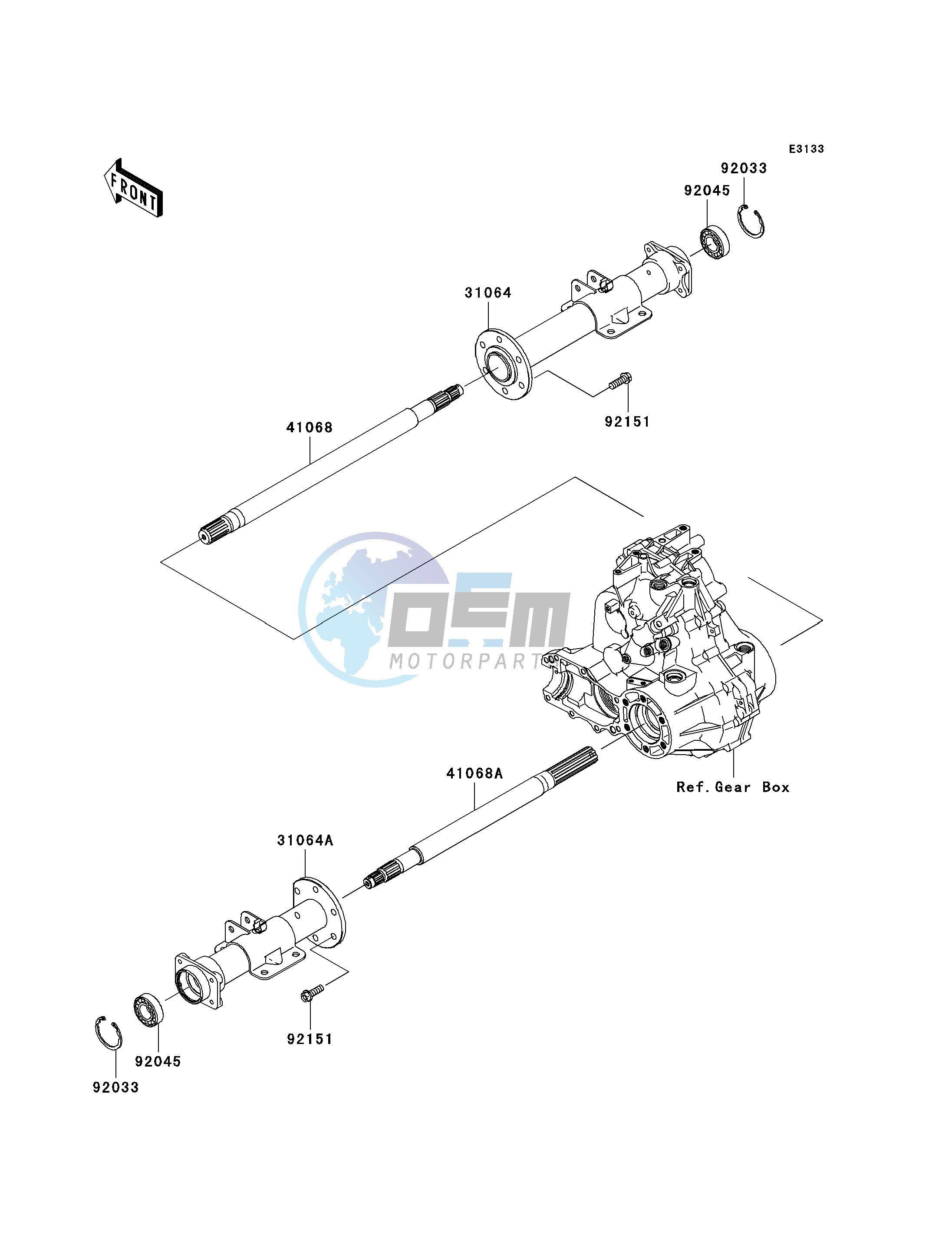 REAR AXLE